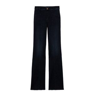 Womens Size 24 24x33 Mother The Slant Drama Jean in Dark After Party Wash